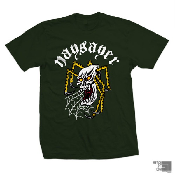 NAYSAYER ´Skull´ (Forest Green) T-Shirt
